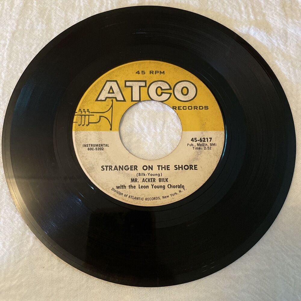 Mr. Acker Bilk Stranger On The Shore/Cielito Lindo 45RPM Atco Records 1962 - Picture 7 of 12